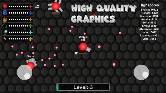 Diep.is 1.0.17. Скриншот 23