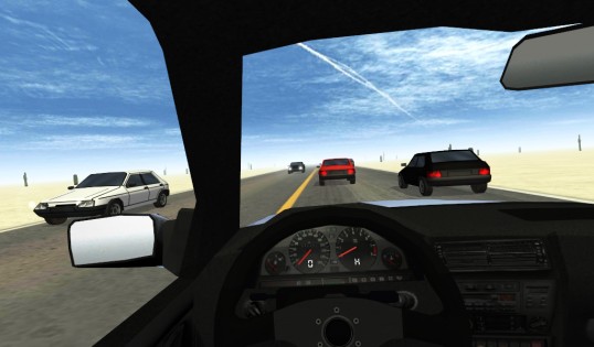 Desert Traffic Racer 1.29. Скриншот 3