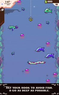 Ridiculous Fishing 1.2.2.4. Скриншот 7