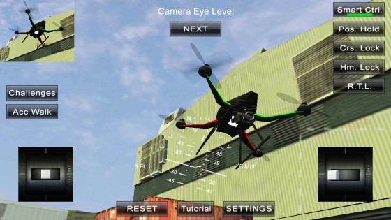 QuadcopterFX Simulator 1.78. Скриншот 3