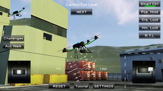 QuadcopterFX Simulator 1.78. Скриншот 8