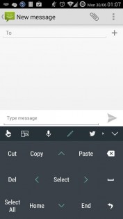 TouchPal Android L Theme 1.0. Скриншот 4