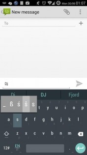 TouchPal Android L Theme 1.0. Скриншот 5