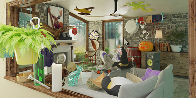 Find Objects in Living Room – Search for Hidden Object in the House 1.0. Скриншот 2