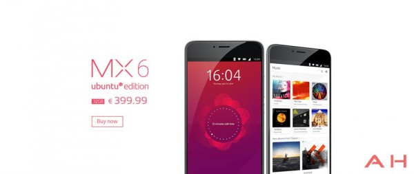 Meizu представит MX6 под управлением Ubuntu Touch