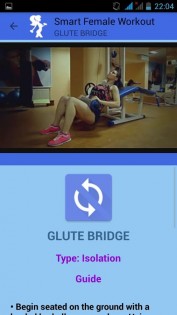 Smart Female Workout 1.0. Скриншот 3