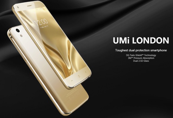 UMi рассказала о своей технологии защиты дисплея DG Twin-Shield