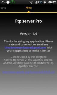 FTP Server 1.32. Скриншот 4
