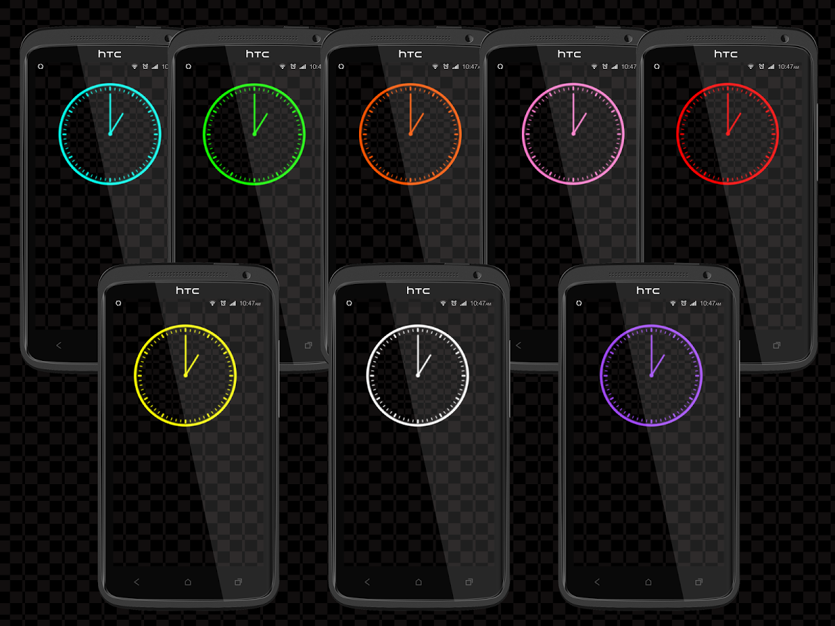 Скачать Neon Clock Widgets 1.3.0 для Android