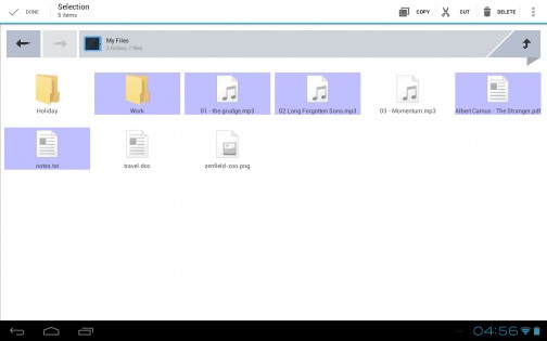 Zenfield File Manager 1.7.2. Скриншот 7