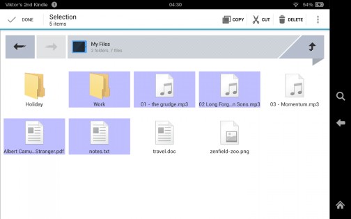 Zenfield File Manager 1.7.2. Скриншот 15
