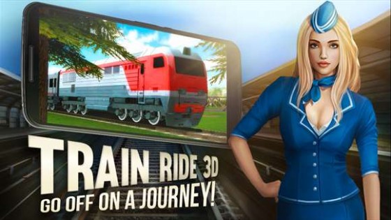 Train Ride 3D. Скриншот 2