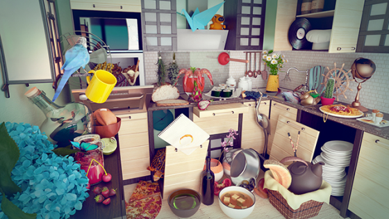 Hidden Object: Messy Kitchen 1.2. Скриншот 6