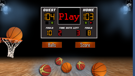 Basketball 0.0.1. Скриншот 1