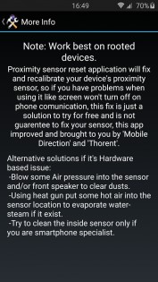 Proximity Sensor Reset Doctor 3.61. Скриншот 4