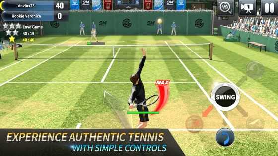 Ultimate Tennis 3.16.4417. Скриншот 1