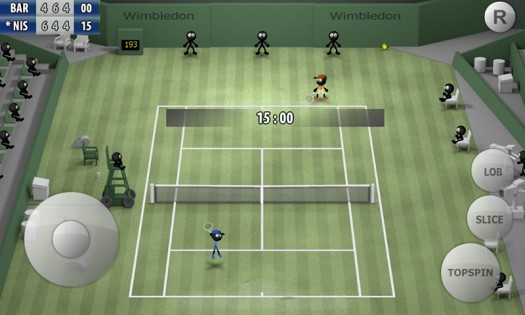 Stickman Tennis - Career 2.2. Скриншот 1