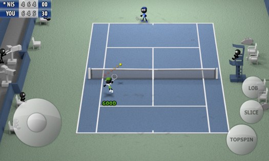 Stickman Tennis - Career 2.2. Скриншот 4
