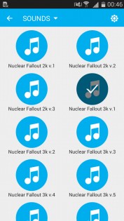 Go Keyboard Nuclear Fallout Sounds and Fonts 1.7. Скриншот 2