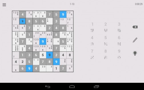 Просто Судоку 2.0.13. Скриншот 17