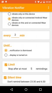 Vibration Notifier 2.4.2. Скриншот 2