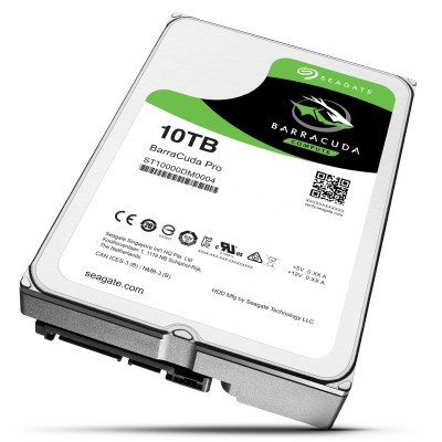 Seagate выпускает самый широкий в отрасли ассортимент накопителей емкостью 10 Тбайт