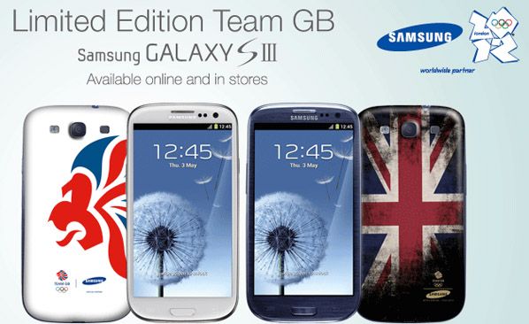 Доступна специальная версия Samsung Galaxy S III Team GB Olympic Edition