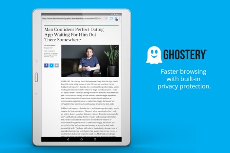 Ghostery Privacy Browser 1.0.2339. Скриншот 6