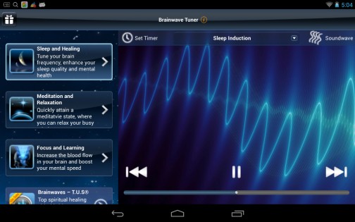 Brainwave Tuner 4.4.1. Скриншот 10