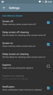 Auto Memory Cleaner 3.0.12. Скриншот 5