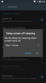 Auto Memory Cleaner 3.0.12. Скриншот 6