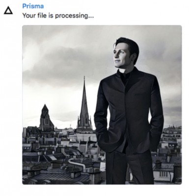 Prisma появилась в Telegram в виде бота