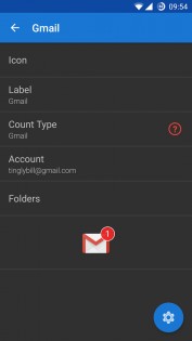 Notifyer - счётчик непрочитанных 3.229. Скриншот 5