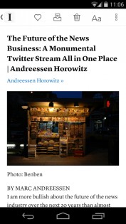 Instapaper 6.0.1. Скриншот 2