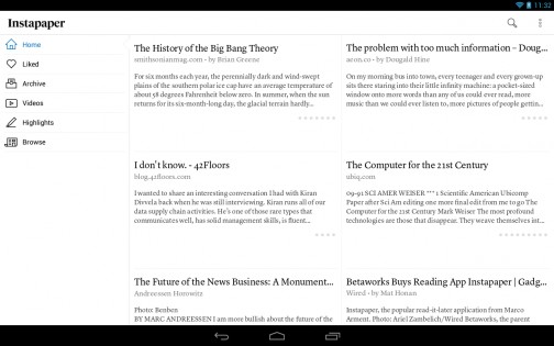Instapaper 6.2.2. Скриншот 7
