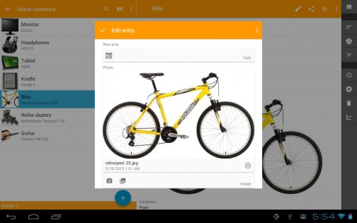 Memento Database 5.5.3. Скриншот 9