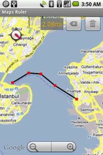 Maps Ruler 3.7.0. Скриншот 8