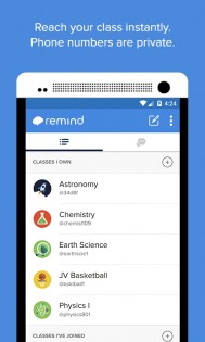 Remind – школьное общение 15.6.4. Скриншот 1