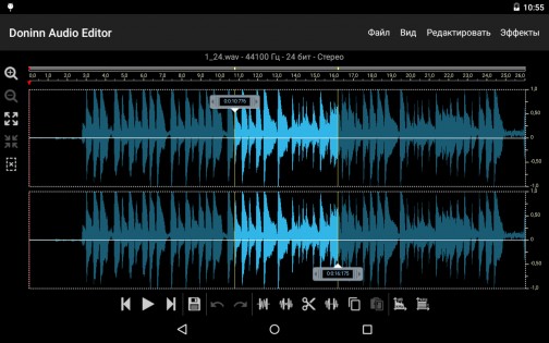 Doninn Audio Editor Free 1.17-free. Скриншот 17