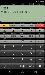 Panecal Scientific Calculator 7.5.4. Скриншот 7
