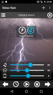 Звук дождя для сна 6.9.0. Скриншот 3