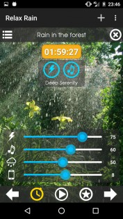 Звук дождя для сна 6.9.0. Скриншот 4