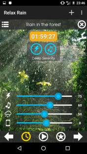 Звук дождя для сна 7.2.0. Скриншот 4