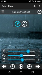 Звук дождя для сна 7.2.0. Скриншот 6