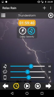 Звук дождя для сна 7.2.0. Скриншот 7