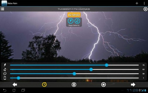 Звук дождя для сна 7.2.0. Скриншот 10