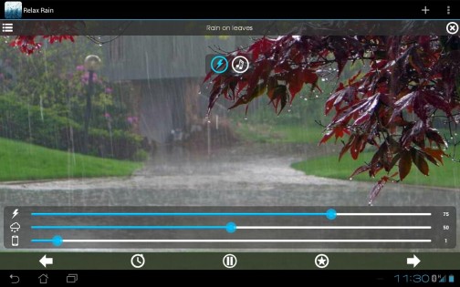 Звук дождя для сна 7.2.0. Скриншот 13