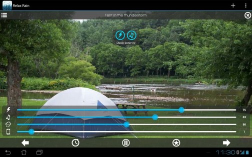 Звук дождя для сна 7.2.0. Скриншот 14