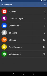 aWallet Password Manager 11.0.0. Скриншот 12