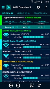 WiFi Overview 360 4.72.08. Скриншот 1